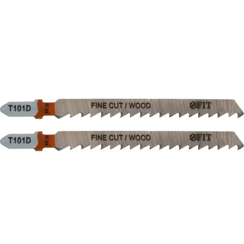 Пилки для лобзика FIT T101D 2шт.(40950)