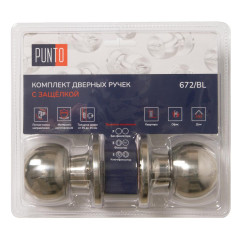 Защелка DK672/BL CP-ET (кл./фик.) хром (49507) (PUNTO)