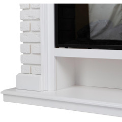 Камин электрический BRIXTON 25 5 WT-P511 + SPARTA 25.5 S LED NT (SPT25.5)