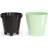 Горшок для цветов ЛЕЯ двойной светло-зеленый 2,2л М8267 (263042)