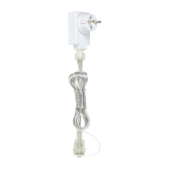 Блок питания для уличных гирлянд VEGAS PM1099 с таймером 220V/24V/12W, макс. подключение до 500 LED
