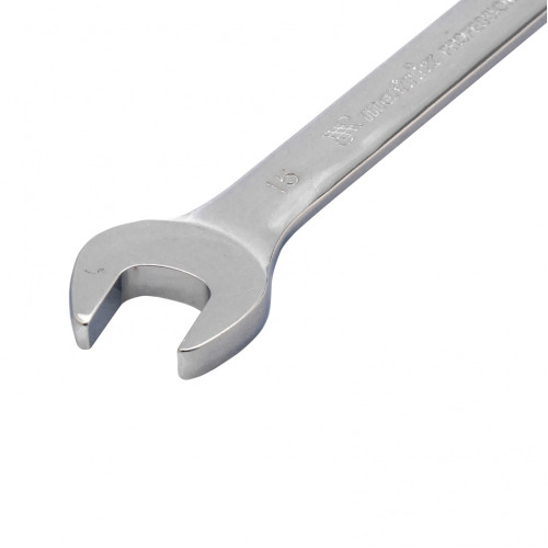 Ключ гаечный комб. MATRIX шарнирный трещоточный 15мм (14828)