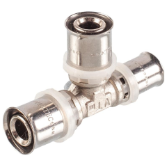 Тройник пресс переходной VT ф 20х16х16 мм VTm.231.N.201616