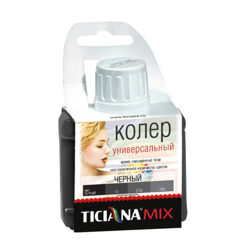 Колер TICIANA микс универсальный Черный №30 MIX 80мл