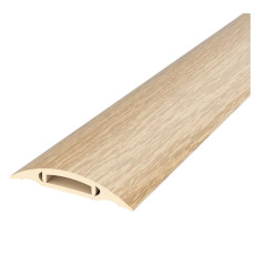 /Порог с кабель-каналом 36мм 0,9 Дуб светлый ПВХ (ПМК36-0,9 ИДЕАЛ)