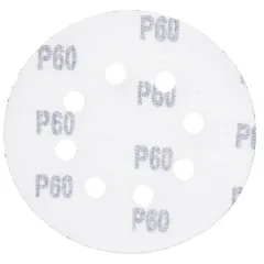 Круг шлиф. ВОЛАТ перф. 125мм, Р 60, 10шт (80010-60)