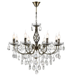 Светильник LUMION CLASSI 8190/8 LN25 8*40W E14 античная бронза