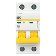 Выключатель автоматический 2-пол. 25A C 4,5кА ВА47-29 IEK MVA20-2-025-C (51012)