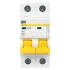 Выключатель автоматический 2-пол. 25A C 4,5кА ВА47-29 IEK MVA20-2-025-C (51012)