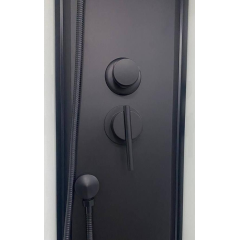 Душевая кабина ДАНА 100х80х215см сред. поддон, левая 028 L (3 кор.)