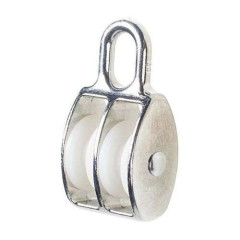 Блок двойной BK-Duplex-PL 15мм (нейлон)