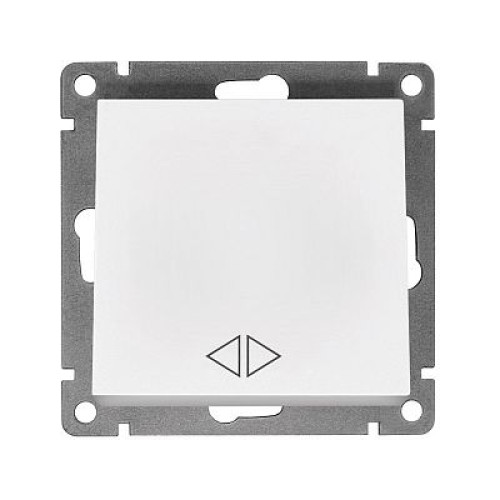 Переключатель перекрестный 1-кл. UNIVersal Афина 10А IP20 механизм бел. А0024