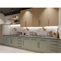 Плитка облицовочная 300*600*8,5 Терсис белый (KK360SXAY) Ректификат (в уп. 1,8 м2)