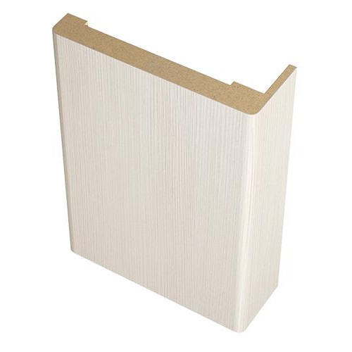Наличник Voron Doors телескоп., покрытие ПВХ Бьянко, 70*25, 2200