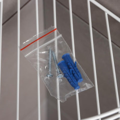 Полка для ванной комнаты угловая 2-х ярусная, 19х30 см, цвет белый АЛТ65