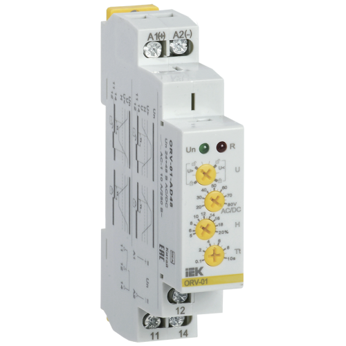 Реле напряжения ORV 1ф 24-48В AC/DC ИЭК ORV-01-AD48