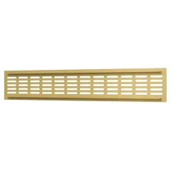 Решетка переточная алюминиевая с анодированным покрытием 4808DP Al Champagne