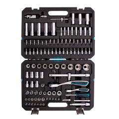 Набор инструментов GROSS 109 пр., 120 зубьев, CrV, 1/4, 1/2 (14155)