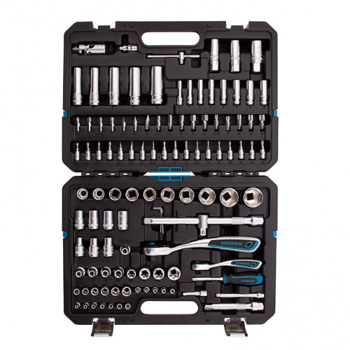 Набор инструментов GROSS 109 пр., 120 зубьев, CrV, 1/4, 1/2 (14155)