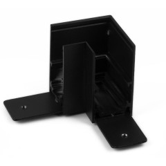 Коннектор угловой внешний Slim Magnetic 85090/00 для накладного шинопровода черный
