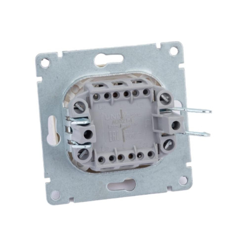 Выключатель 1-кл Universal Афина 10А сл.кость A0021-I