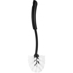 Ёрш для туалета без подставки SPIN&CLEAN Rock n Roll Эко, ручка 32см, черный SV3217 (800294)