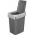 Контейнер для мусора SMART BIN серый 10л (845523)