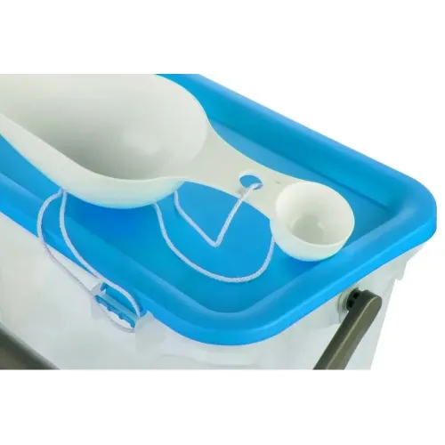 Контейнер для стирального порошка BEROSSI 6л голубая лагуна