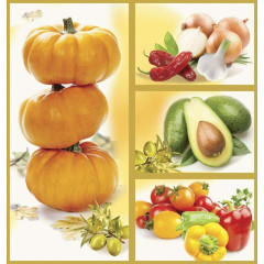 Фотообои Премиум Овощное ассорти 6листов 204*194см (5)
