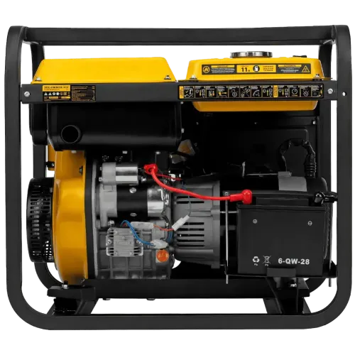 Генератор дизельный DENZEL DES-55E, 5,5 кВт (94414) (*30)