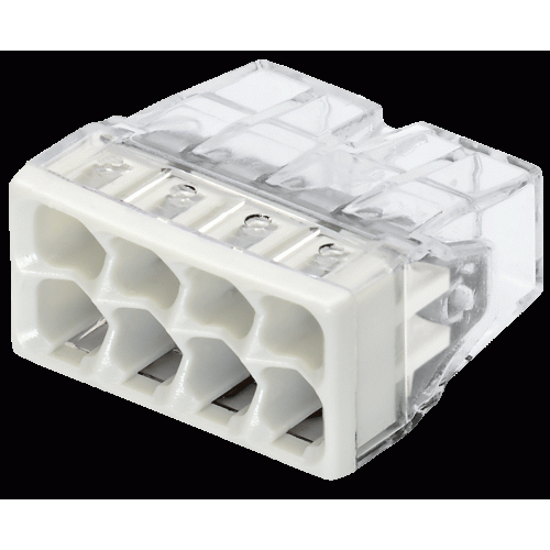 Клемма безвинт. без пасты розеточн. 8х0,5-2,5мм (new) WAGO (410997)