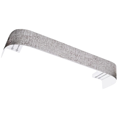 Карниз Ле-Гранд Бруно 2,0м (2ряд) платина с поворотами (3)