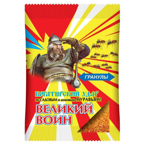 Инсектицид Великий Воин гранулы от муравьев 50г (713166)