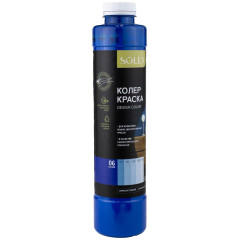 Колер краска SOLEX 17 синее море 0,75л