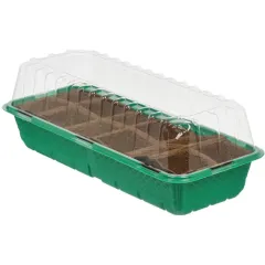 Мини-парник для рассады ГазонCity 12 торфяных горшочков 60х60мм (464331)