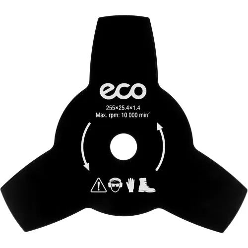 Диск для триммера ECO GTP-3T 3 зуб. 255х1.4х25.4 мм