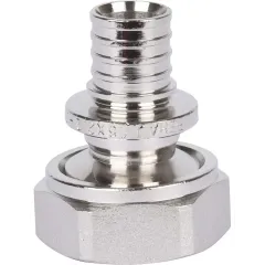 Евроконус для PEX трубы аксиальный никелированный GAPPO ф 16х2.2 мм