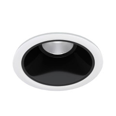 Свет. точ. ES 25081/LED 8W 4200K белый/чёрный жемчуг