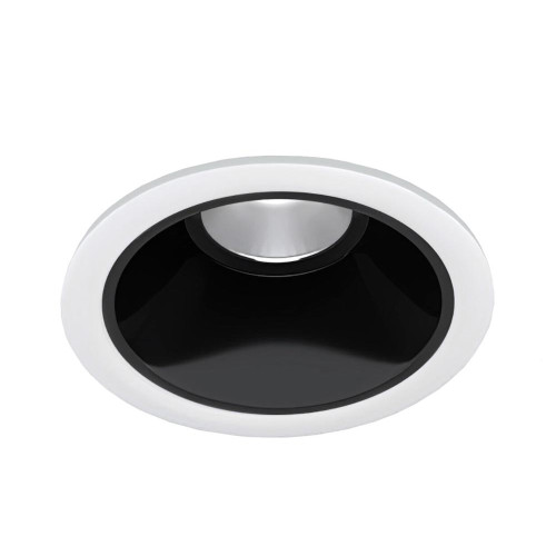 Свет. точ. ES 25081/LED 8W 4200K белый/чёрный жемчуг
