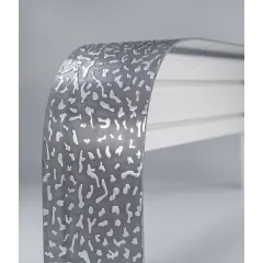 Карниз Ле-Гранд Капелла 2,0м (2ряд) антрацит с поворотами (5)