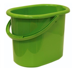 Ведро пл 11 л салатовое со сливом Idea М2422