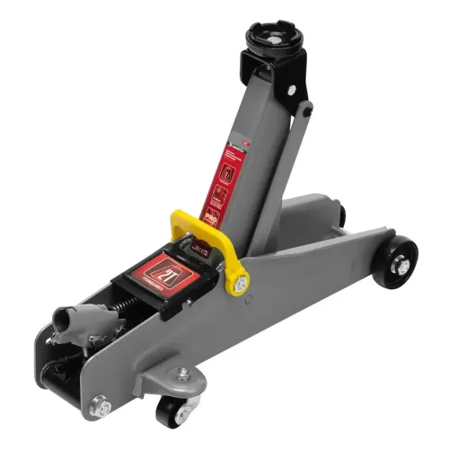 Домкрат подкатной MATRIX 2т 135–385мм, в пласт. кейсе (51028)