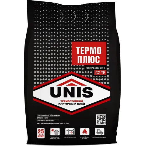 Клей д/плитки UNIS Термо Плюс 5кг