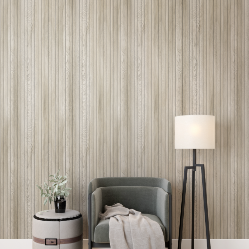 МДФ Реечная STELLA Профиль Стартовый Beats Standart Дуб Грей 2700*66,5/61*16 (в уп. 4шт.)