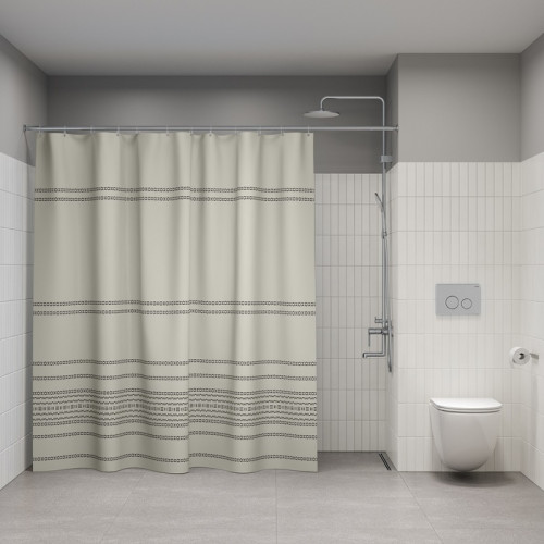 Шторка для ванной IDDIS полиэстер 240x200cм BD01P24i11