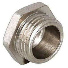 Заглушка латунная никелированная VT ф 1/2