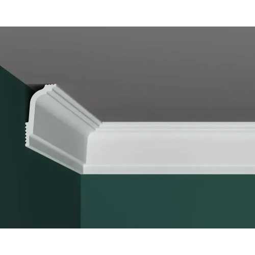 Плинтус потолочный ПРАЙМДЕКОР R-80 XPS 70/35  (75)