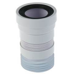 Гибкий удлинитель для унитаза McAlpine MRWC-F20R ф110мм, длина 200-410мм