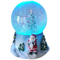 Фигурка декоративная Шар водяной со снегом 12*12*15см Y4-4230 (377776)