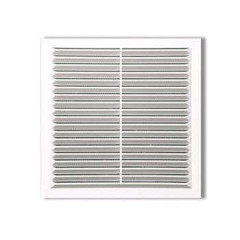 Решетка пластмассовая наклонная с сеткой, без рамки 1313С